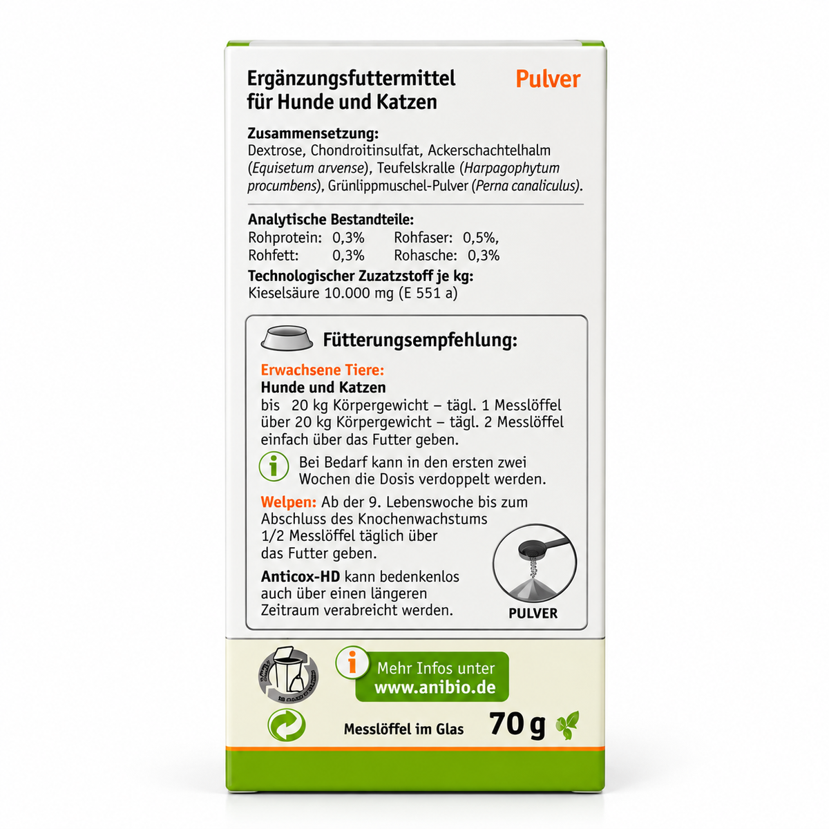 Supaw Supplement Anibio Anticox-HD classic P