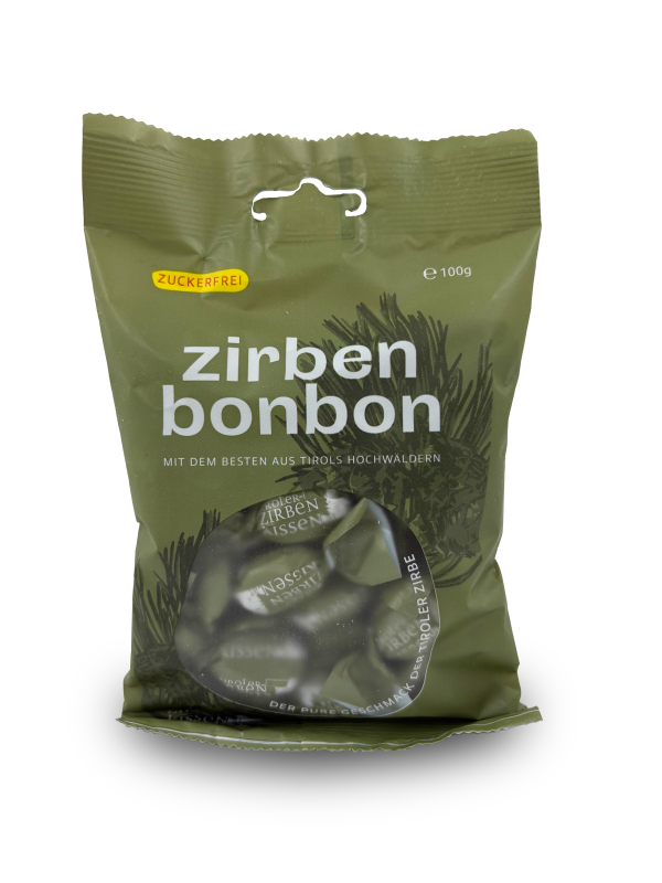 Zirben-Bonbons aus echtem Zirbenöl
